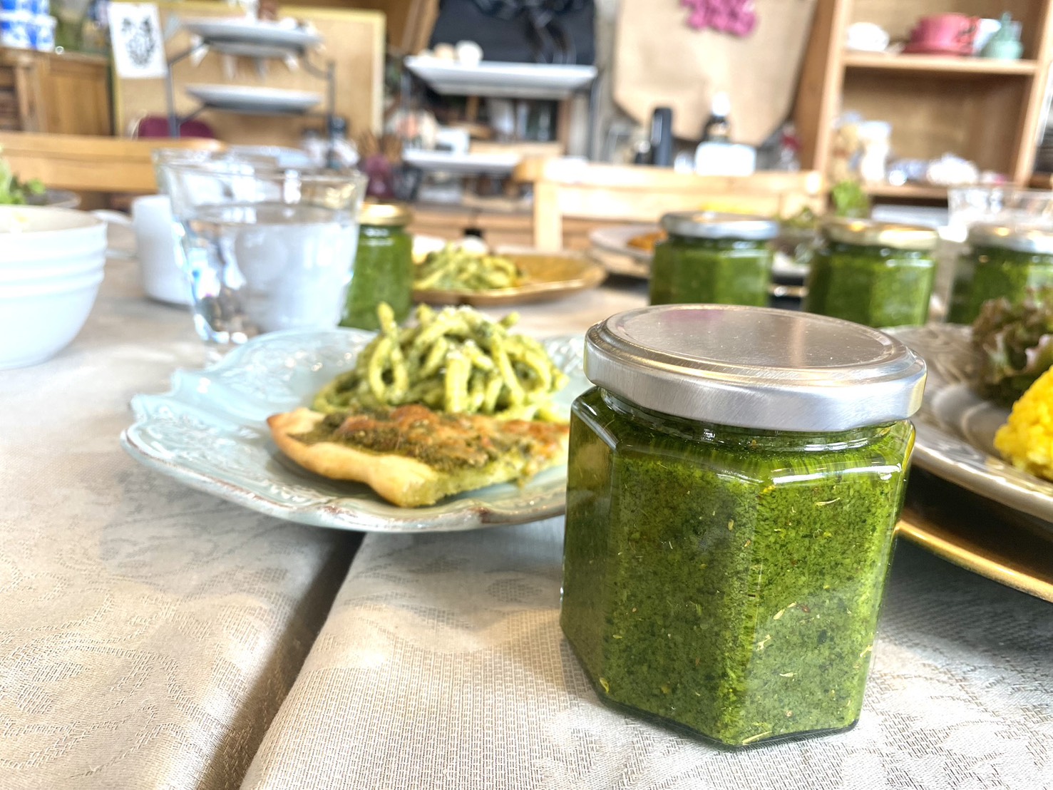 FLORA（フローラ）イベント ローズマリーのジェノベーゼづくり